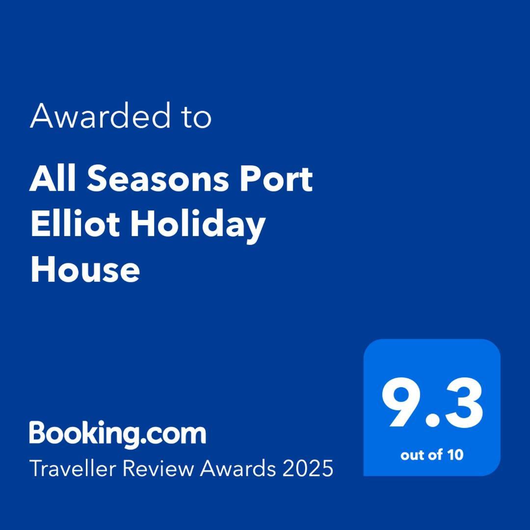All Seasons Port Elliot Holiday House Zewnętrze zdjęcie